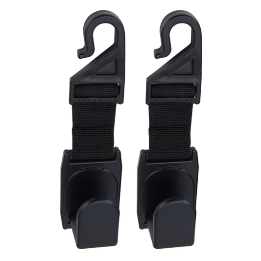 2 PCS SHUNWEI SW-2504 Plastic Hook Holder for Car Seat Headrest Backrest, Max Load: 6kg by SHUNWEI