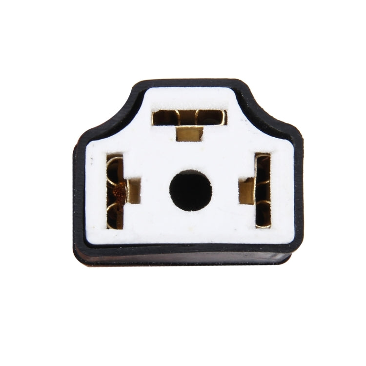 2 PCS H4 Car Auto LED Bulb Ceramic Insulation Socket Holder (No Including Light) - Wires by buy2fix | Online Shopping UK | buy2fix