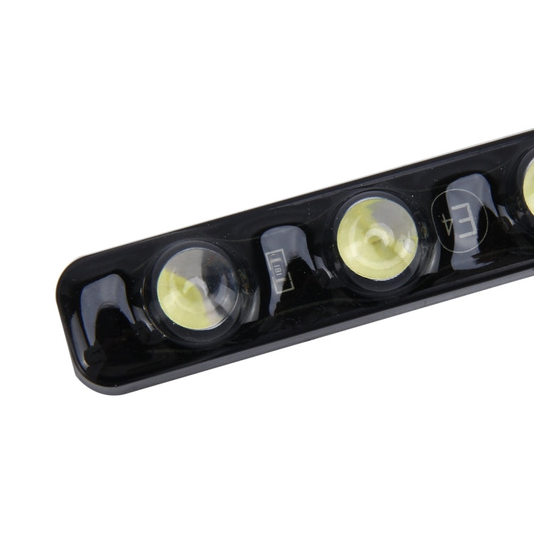 2 PCS 6W 180 LM 6000K DRL Daytime Running Light with 6 SMD-5050 Lamps, DC 12V(White Light) - Running Lights by buy2fix | Online Shopping UK | buy2fix