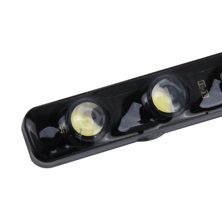 2 PCS 7W 210 LM 6000K DRL Daytime Running Light with 7 SMD-5050 Lamps, DC 12V(White Light) - Running Lights by buy2fix | Online Shopping UK | buy2fix