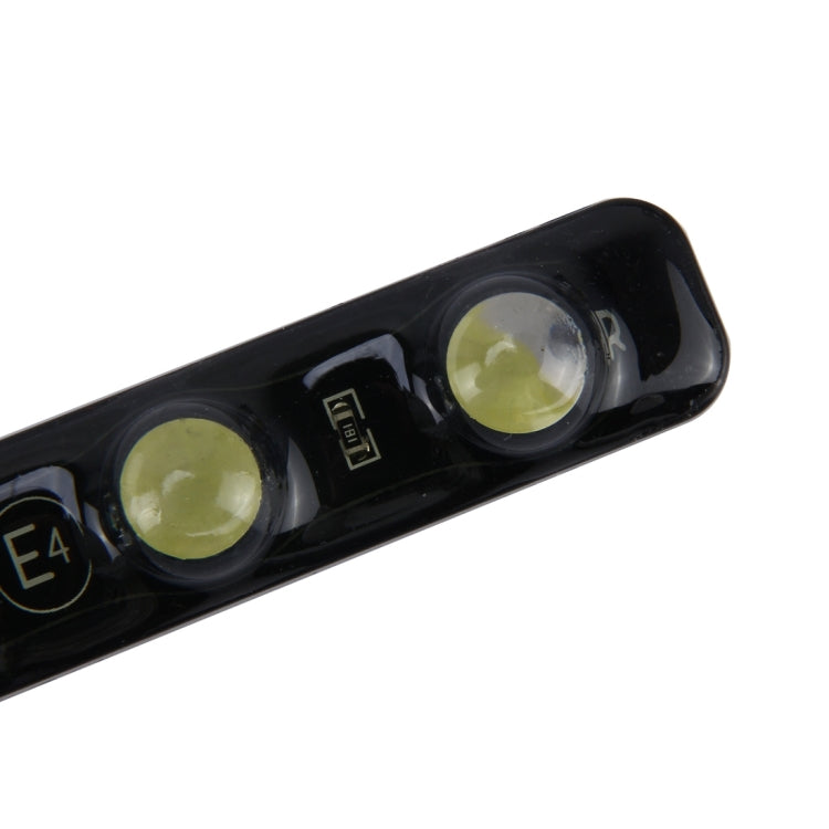 2 PCS 4W 120 LM 6000K DRL Daytime Running Light with 4 SMD-5050 Lamps, DC 12V(White Light) - Running Lights by buy2fix | Online Shopping UK | buy2fix