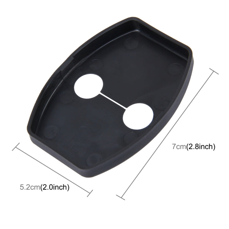 4 PCS Car Door Lock Buckle Decorated Rust Guard Protection Cover for Toyota RAV4 Corolla Reiz VIOS Camry Highlander Yaris Prado Prius Crown - Locks & Hasps by buy2fix | Online Shopping UK | buy2fix