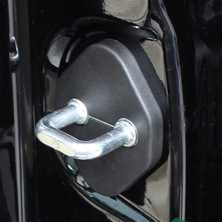 4 PCS Car Door Lock Buckle Decorated Rust Guard Protection Cover for FAW B70 X80 B90 Mazda3 MITSUBISHI GALANT LANCER-EX Lancer - Locks & Hasps by buy2fix | Online Shopping UK | buy2fix