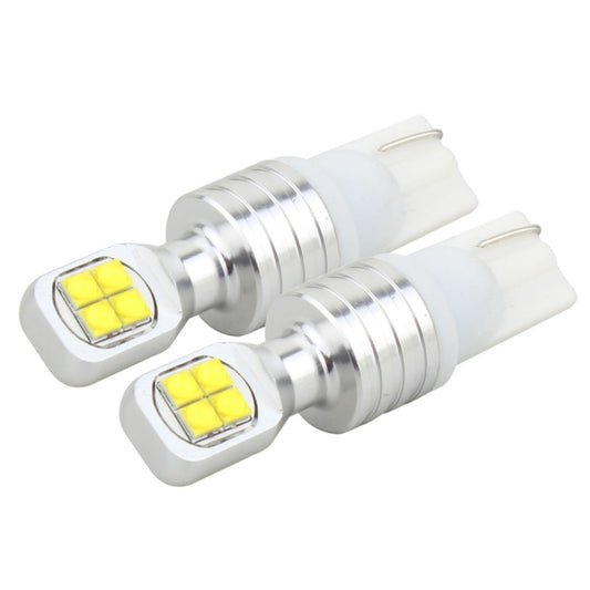2 PCS T10 40W 800 LM 6000K Car Clearance Light Reading Light License Light with 8 Lamp, DC 12V(White Light) by buy2fix
