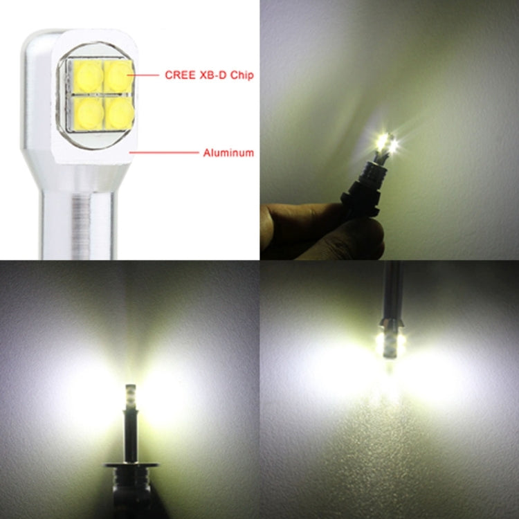 2 PCS T10 40W 800 LM 6000K Car Clearance Light Reading Light License Light with 8 Lamp, DC 12V(White Light) - Clearance Lights by buy2fix | Online Shopping UK | buy2fix