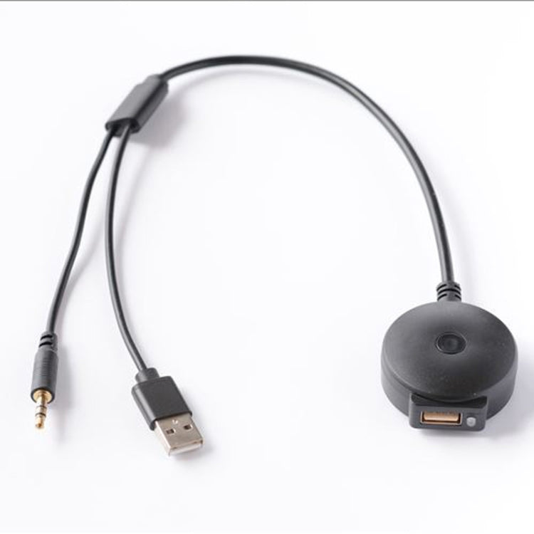 Universal Car Bluetooth Adapter Radio Stereo AUX Cable Adapter AUX USB Interface - DIY Cables by buy2fix | Online Shopping UK | buy2fix