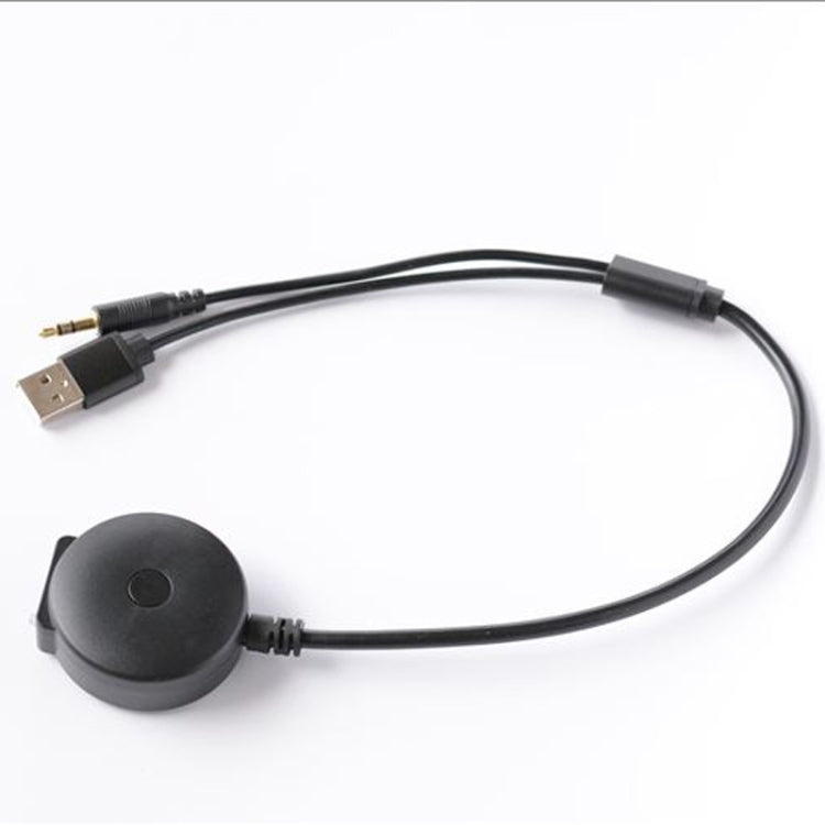Universal Car Bluetooth Adapter Radio Stereo AUX Cable Adapter AUX USB Interface - DIY Cables by buy2fix | Online Shopping UK | buy2fix