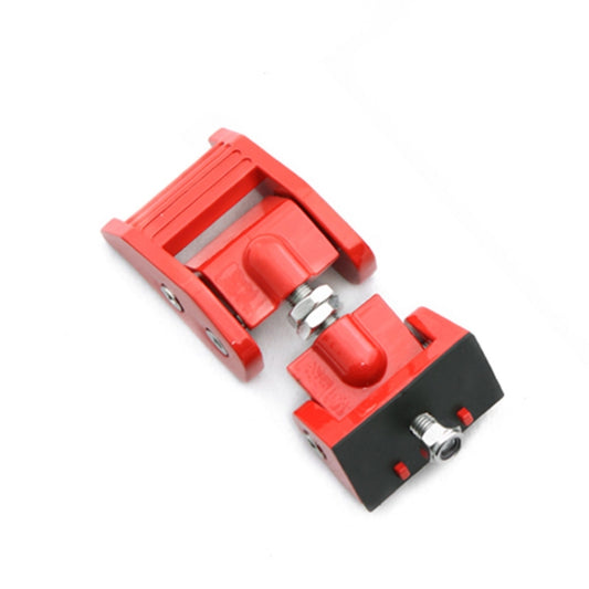 2 PCS Car Latch Locking Catch Buckle Engine Cover for Jeep Wrangler JK 2007-2017(Red) by buy2fix