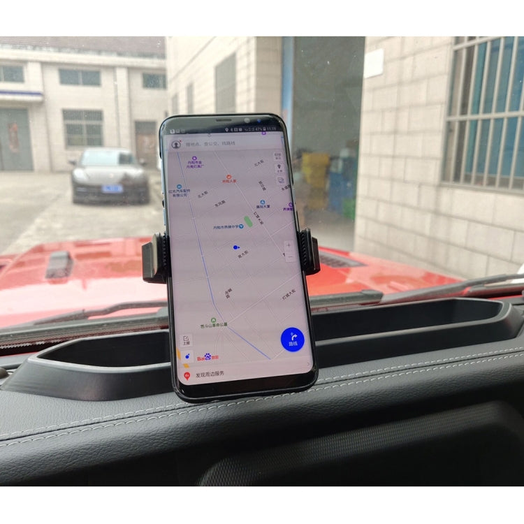 Car GPS Bracket Dash Mount Holder Cell Phone Holder for Jeep Wrangler JL 2018- by buy2fix