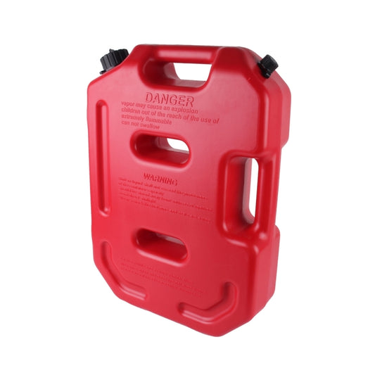 Gasoline Fuel Tanks Plastic 2.6 Gallon 10 Litres Auto Shut Off Fuel Cans Oil Container Emergency Backup(Red) by buy2fix