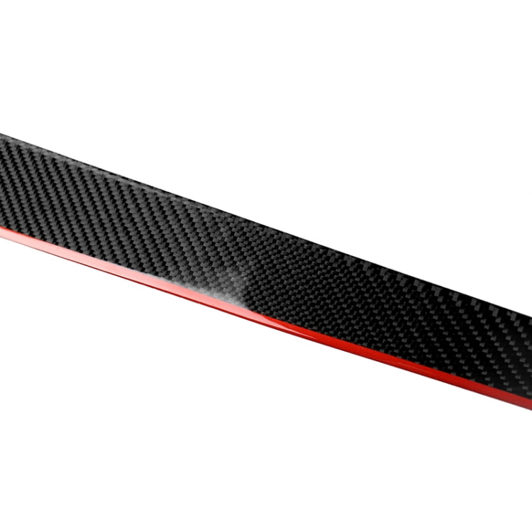 4 PCS Car Carbon Fiber Red Inner Door Panel Decorative Sticker for Mercedes-Benz W204 2007-2013 - Car Interior Mouldings by buy2fix | Online Shopping UK | buy2fix
