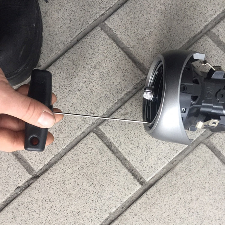 20cm Car Dashboard Removing Tool Auto Removing Tools Storage Box Air Outlet Pulling Remove Hook for Mercedes-Benz 140589023300 / Audi T40207 by buy2fix