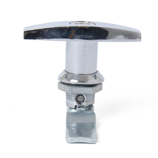 T Shape Handle Paddle Entry Door Latch & Keys Tool Box Lock for Trailer / Yacht / Truck (Silver) by buy2fix