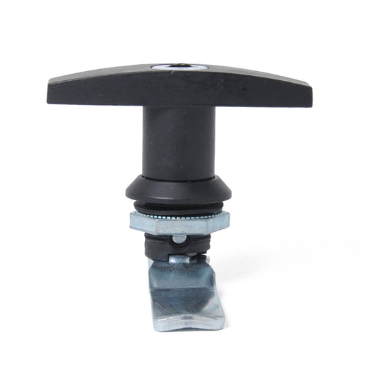 T Shape Handle Paddle Entry Door Latch & Keys Tool Box Lock for Trailer / Yacht / Truck (Black) by buy2fix