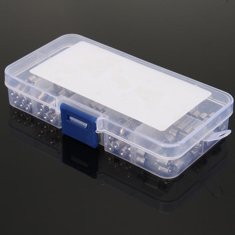 100 PCS 5 x 20mm Fuse Assorted Kits Glass Fuses Tube 0.2A 0.5A 1A 2A 3A 5A 8A 10A 15A 20A by buy2fix