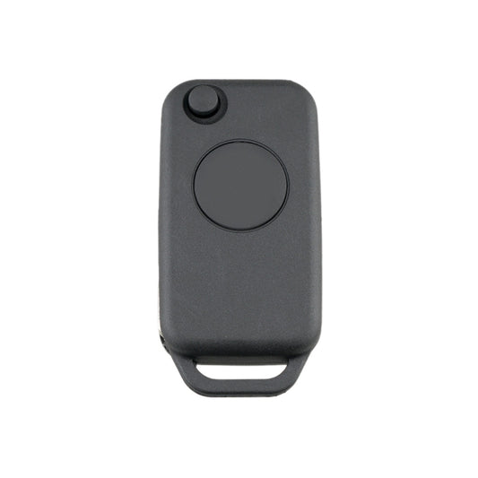 For Mercedes-Benz Car Keys Replacement 1 Button Car Key Case with Foldable Key Blade by buy2fix