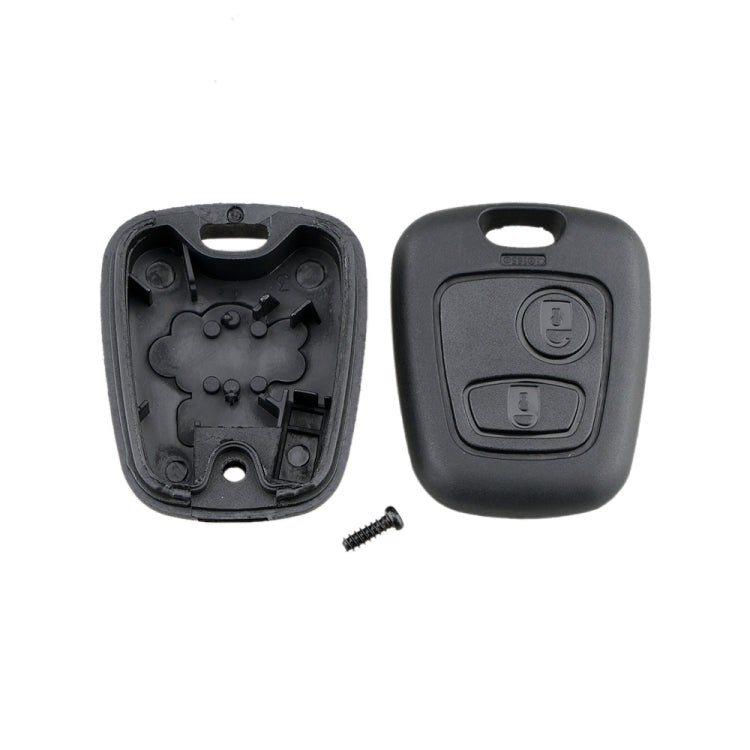 For CITROEN C1 / C2 / C3 / C4 / XSARA / Picasso & PEUGEOT 107 / 207 / 307 / 407 Car Keys Replacement Car Key Case without Embryo - Car Key Cases by buy2fix | Online Shopping UK | buy2fix