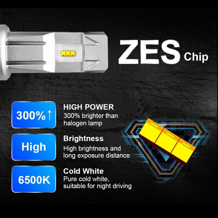 2 PCS M3 H7 DC9-32V / 17W / 6500K / 2000LM IP68 Car LED Headlight Lamps(Cool White) - LED Headlamps by buy2fix | Online Shopping UK | buy2fix