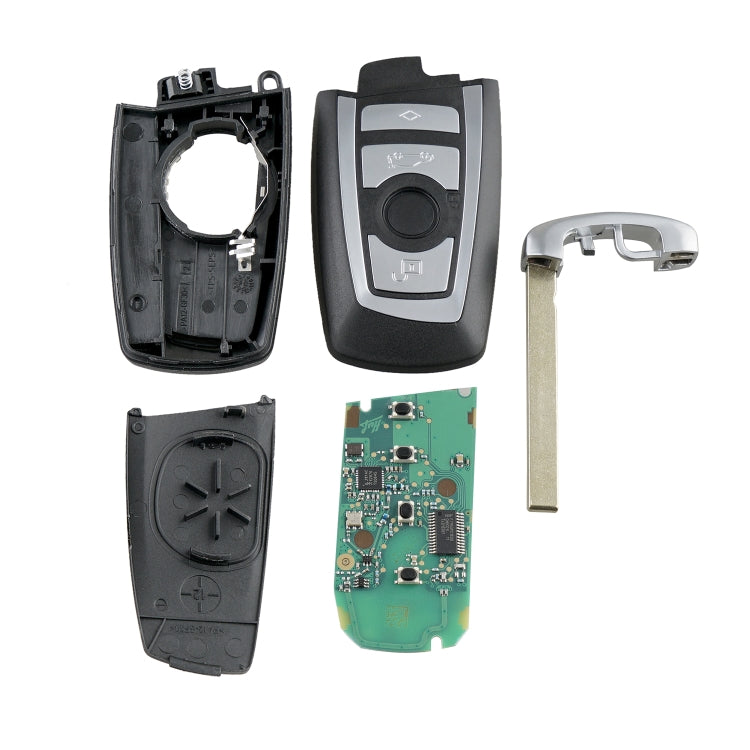 For BMW CAS4 System Intelligent Remote Control Car Key with Integrated Chip & Battery, Frequency: 315MHz by buy2fix