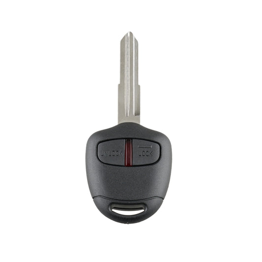 For MITSUBISHI 2 Buttons Intelligent Remote Control Car Key with 46 Chip & Battery & Right Slot, Frequency: 433MHz - Remote Car Key by buy2fix | Online Shopping UK | buy2fix