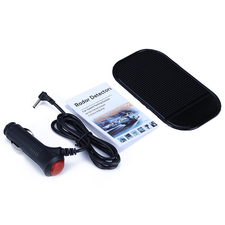 V3 Universal Car Radar Detector LED Display Detection Laser Anti Radar Detector, Support Russian & English - Radar Detectors by buy2fix | Online Shopping UK | buy2fix