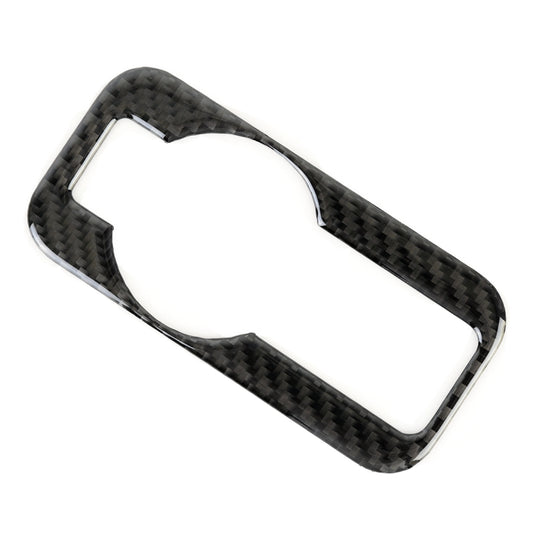 Car Carbon Fiber Headlight Panel Decorative Sticker for Volkswagen Touareg 2011-2018 by buy2fix