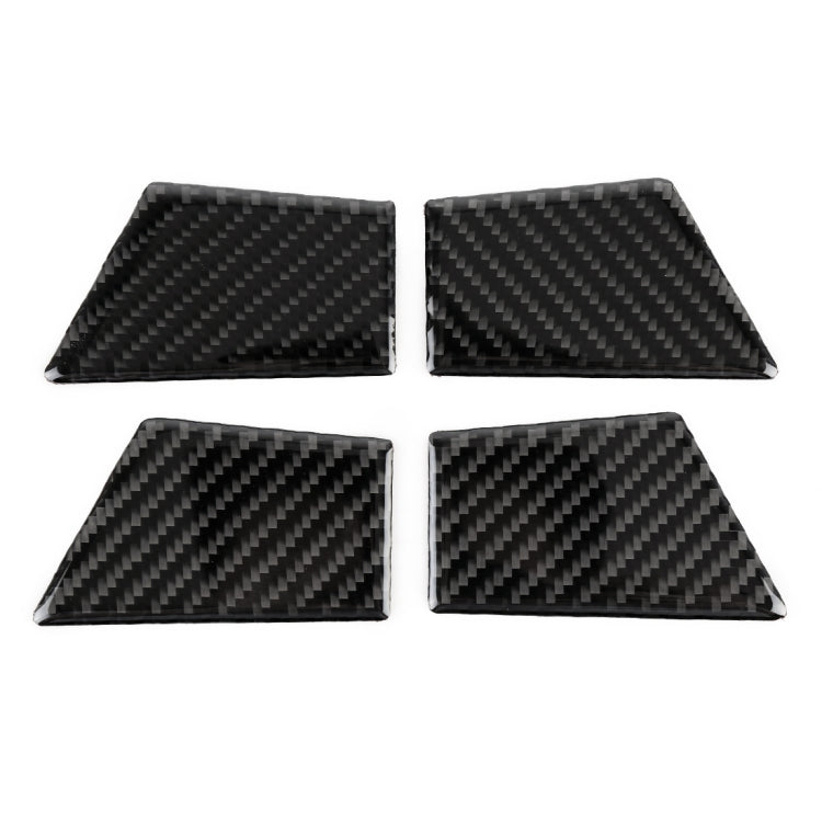 4 PCS Car Carbon Fiber Door Inner Handle Wrist Panel Decorative Sticker for Ford New Mondeo 2013-2019 - Car Interior Mouldings by buy2fix | Online Shopping UK | buy2fix