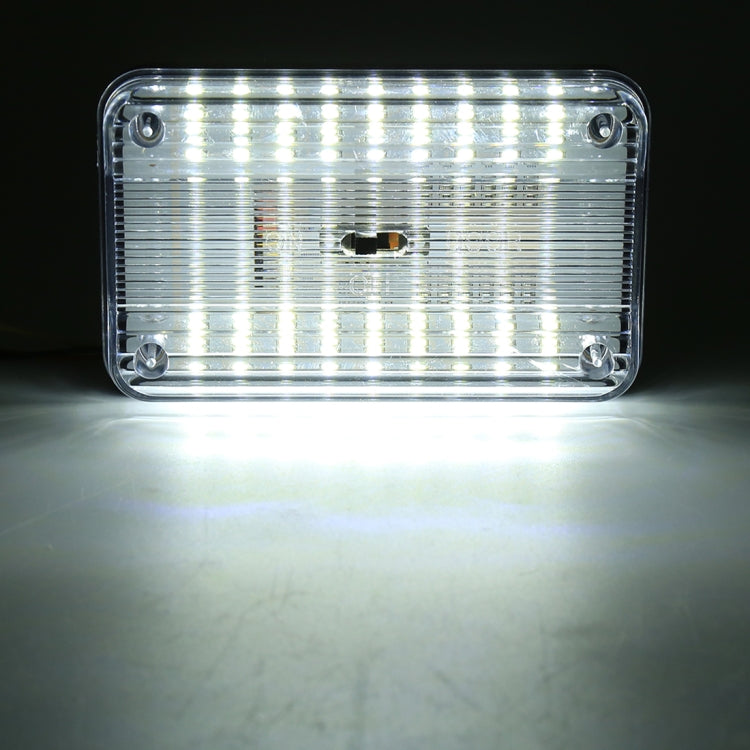 GT-699 DC12V / 2W / 6000K / 120LM SMD-3528 Car Indoor Dome Light by buy2fix