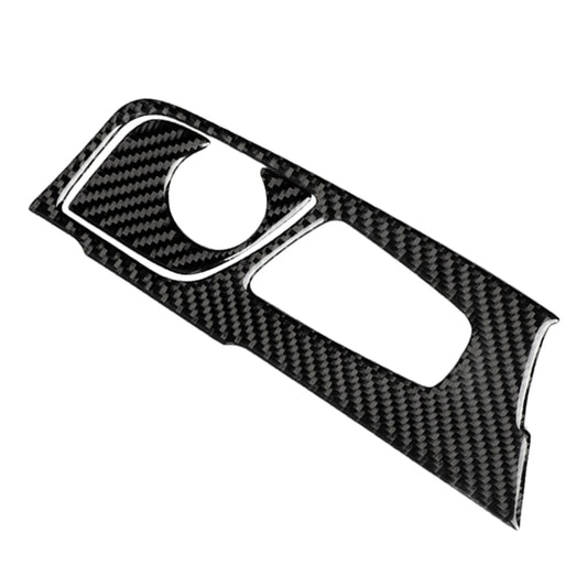 2 in 1 Car Carbon Fiber Gear Position Panel Decorative Sticker for BMW 5 Series G38 528Li / 530Li / 540Li 2018, Left Drive by buy2fix