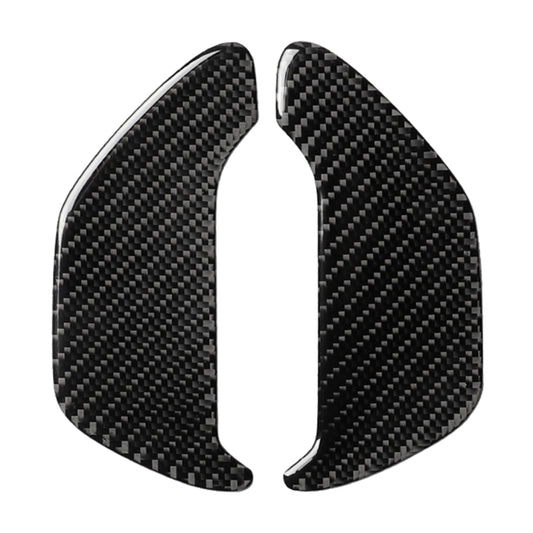 2 PCS Car Carbon Fiber Ashtray Panel Decorative Sticker for BMW 5 Series G38 528Li / 530Li / 540Li 2018 by buy2fix