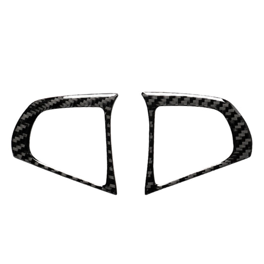 Car Carbon Fiber Steering Wheel Button Configuration B Decorative Sticker for BMW 5 Series G30/G38 X3 G01/G08 by buy2fix