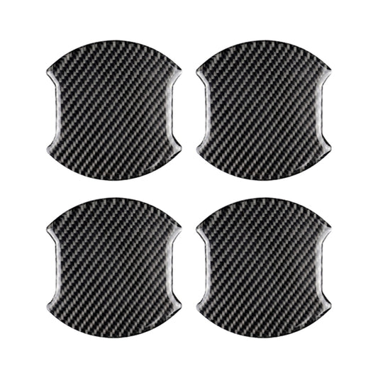 4 PCS Car-Styling Carbon Fiber Door Outer Handle Scratches Resistant Stickerfor Toyota Camry by buy2fix