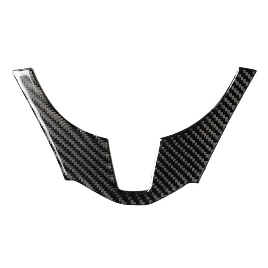 Car Carbon Fiber Steering Wheel Decorative Sticker for Mazda Axela 2014-2016 by buy2fix
