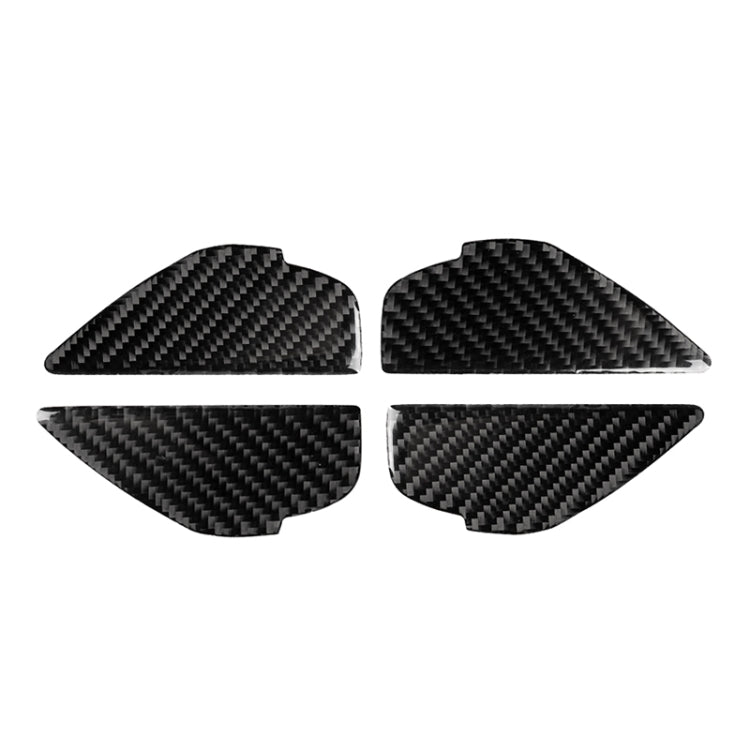 4 PCS Car Carbon Fiber Door Inner Handle Wrist Panel Decorative Sticker for Mazda Axela 2014 / 2017-2018 - by buy2fix | Online Shopping UK | buy2fix
