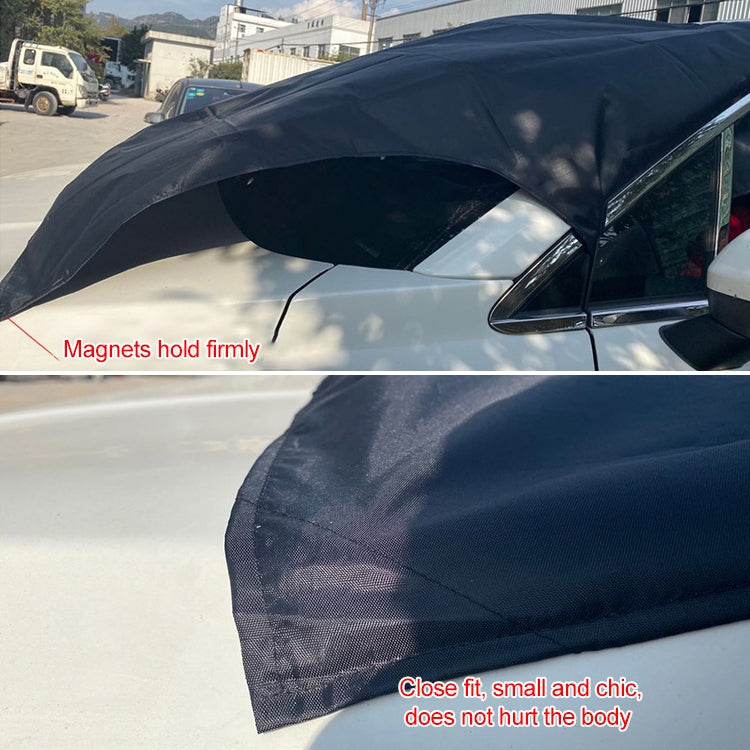 Car 210D Vinyl Glue Oxford Cloth Magnet snow Shield Front Windshield Sunshade Antifreeze Insulation, Size: 215cm x 155cm by buy2fix