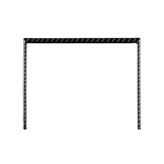 Car Carbon Fiber Storage Box U Shape Frame Decorative Sticker for Toyota Eighth Generation Camry 2018-2019 by buy2fix