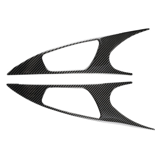 2 PCS Car Carbon Fiber Door Inner Handle Wrist Panel Decorative Sticker for Honda Tenth Generation Civic 2016-2019 by buy2fix