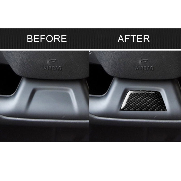 Car Carbon Fiber Below Steering Wheel Decorative Sticker for Chevrolet Camaro 2017-2019 by buy2fix
