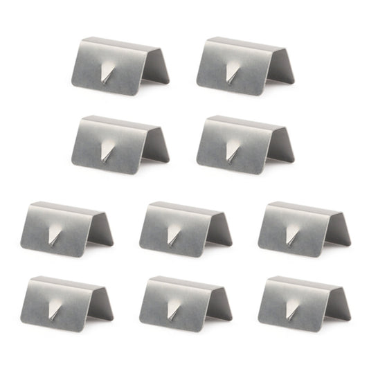 10 PCS Car Windshield Clip Wind / Rain Deflector Channel Metal Buckle for Heko G3 - Windscreen Wipers by buy2fix | Online Shopping UK | buy2fix