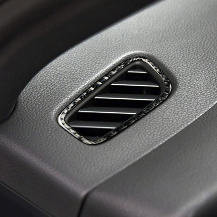 2 PCS Carbon Fiber Car Left and Right Air Outlet Panel Decorative Sticker for Porsche Macan by buy2fix