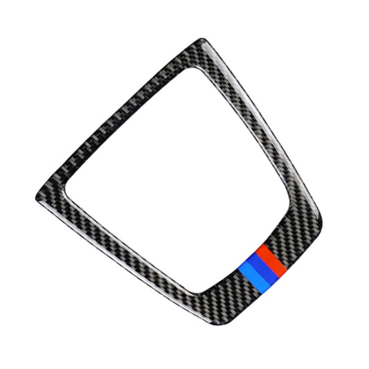 Car Carbon Fiber Gear Position Panel Decorative Three Color Sticker for BMW Z4 2009-2015 by buy2fix