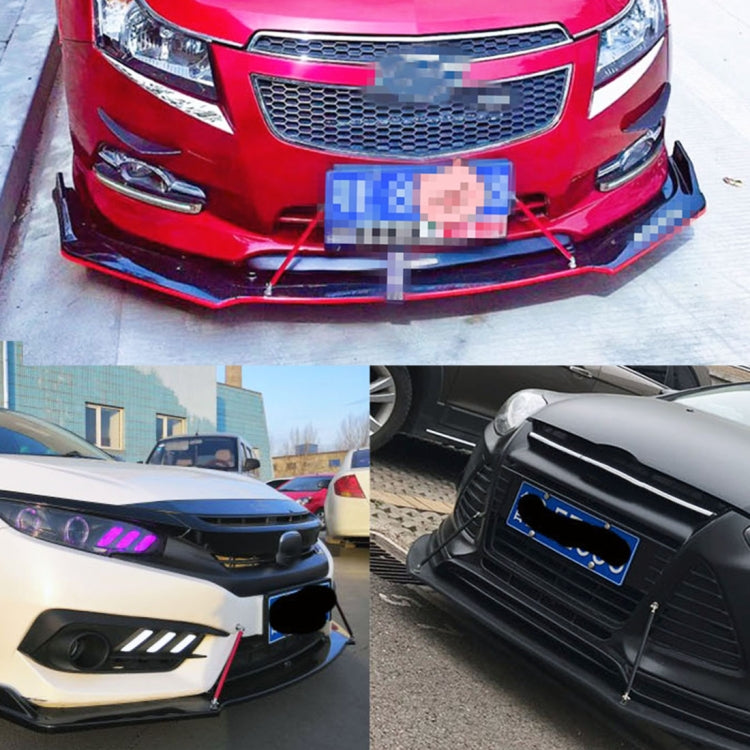 2 PCS Car Modification Adhesive Surrounded Rod Lever Front and Rear Bars Fixed Front Lip Back Shovel, Length: 20cm(Colour) by buy2fix