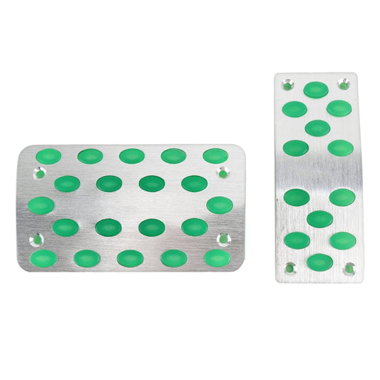 2 in 1 Luminous Non-Slip Automatic Gear Car Pedals Foot Brake Pad Cover Set by buy2fix