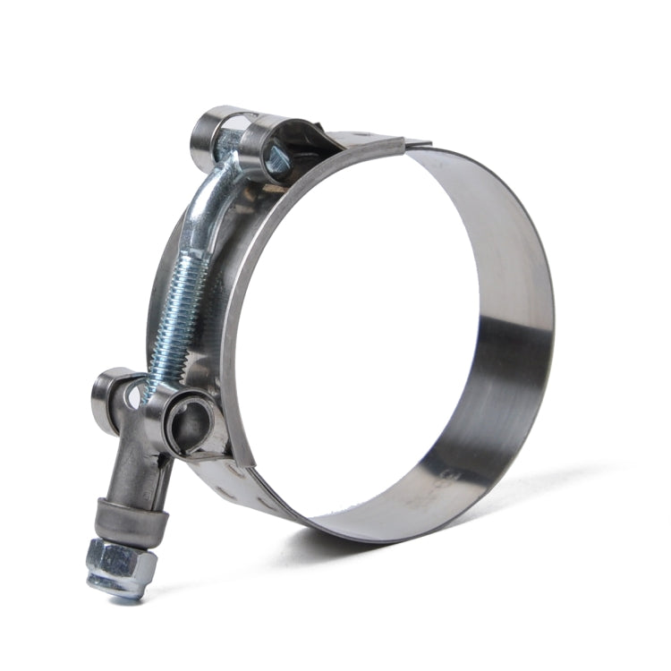 4 PCS Stainless Steel T-Bolt Hose Clamps Pipe Clip Fuel Line Clip, Size: 95-103mm - Booster Cable & Clip by buy2fix | Online Shopping UK | buy2fix