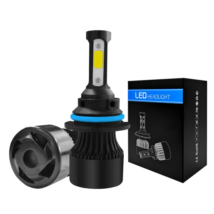2 PCS S2 9004 / HB1 DC9-36V / 25W / 6000K / 2500LM IP68 Car LED Headlight Lamps (Cool White) - LED Headlamps by buy2fix | Online Shopping UK | buy2fix