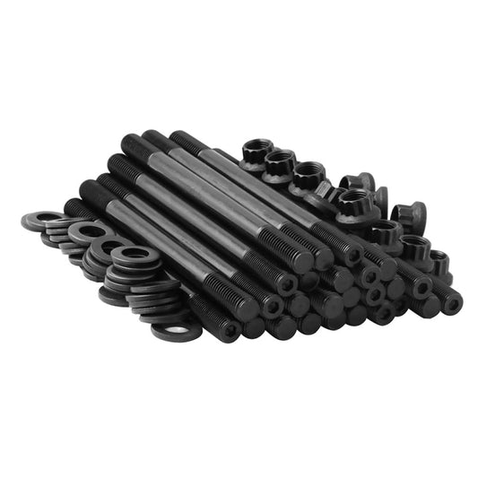 Car Cylinder Head Stud Kit for Dodge Cummins 24v Diesel 5.9L & 6.7L (1998-2018) (Black) by buy2fix
