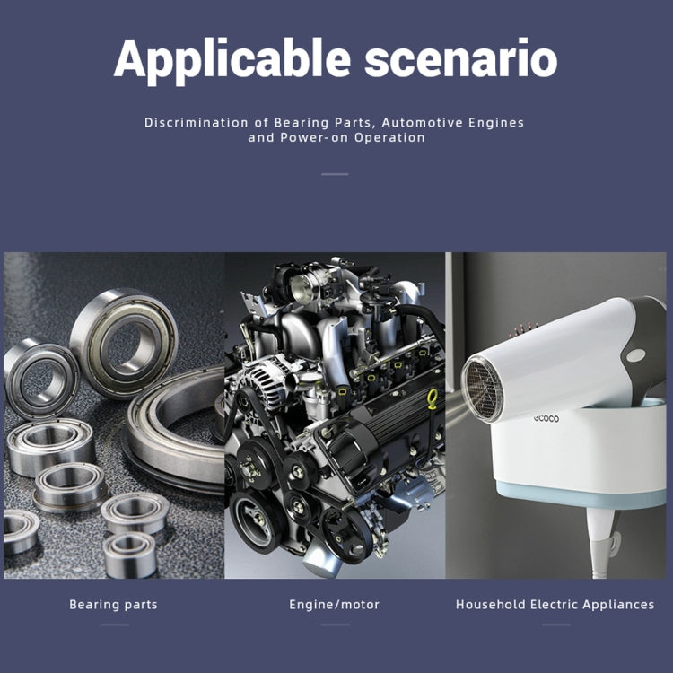 Car Electronic Stethoscope Abnormal Sound Detector Mechanical Fault Diagnostic Tool - Code Readers & Scan Tools by buy2fix | Online Shopping UK | buy2fix