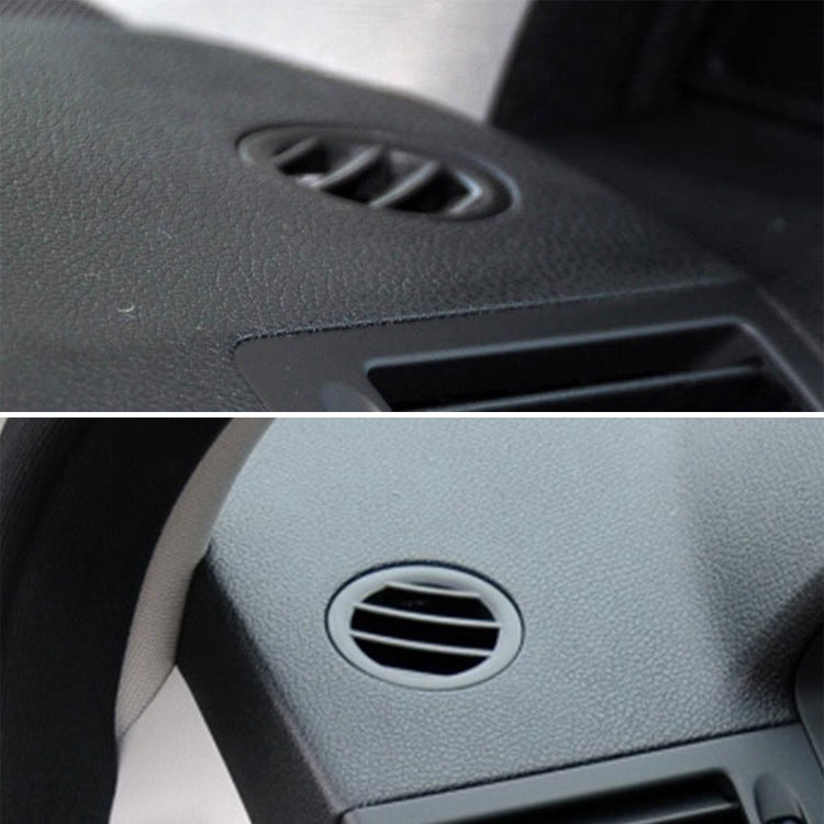 Car Left Side Dashboard Small Air Outlet Circular Air-conditioning Outlet for Mercedes-Benz C Class W204 (Black) by buy2fix