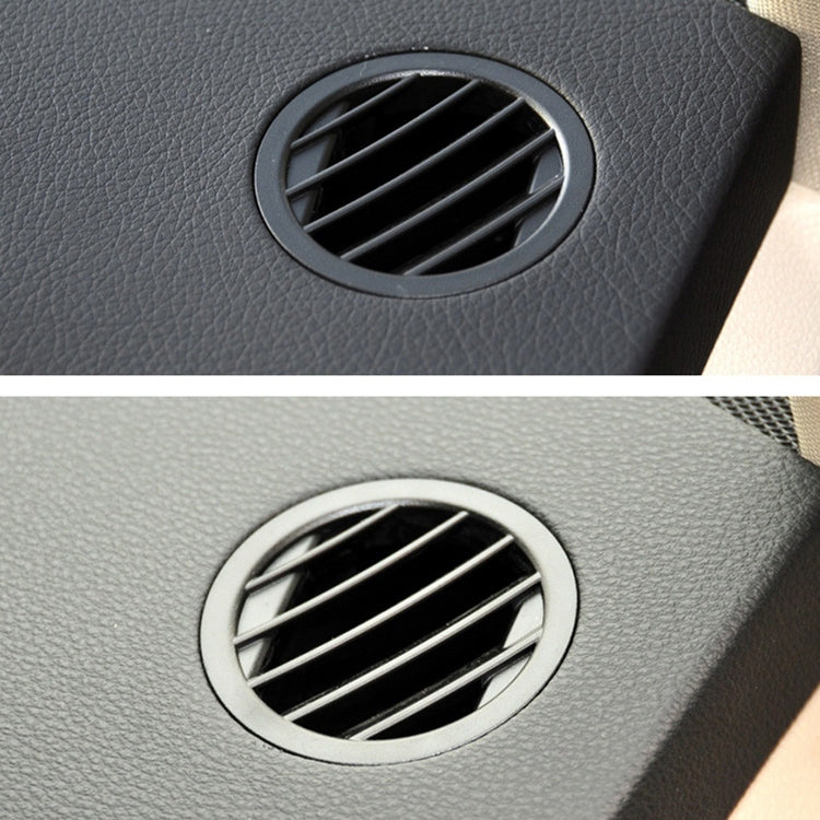 Car Left Side Dashboard Small Air Outlet Circular Air-conditioning Outlet for Mercedes-Benz GLK Class X204 2009-2016(Black) by buy2fix