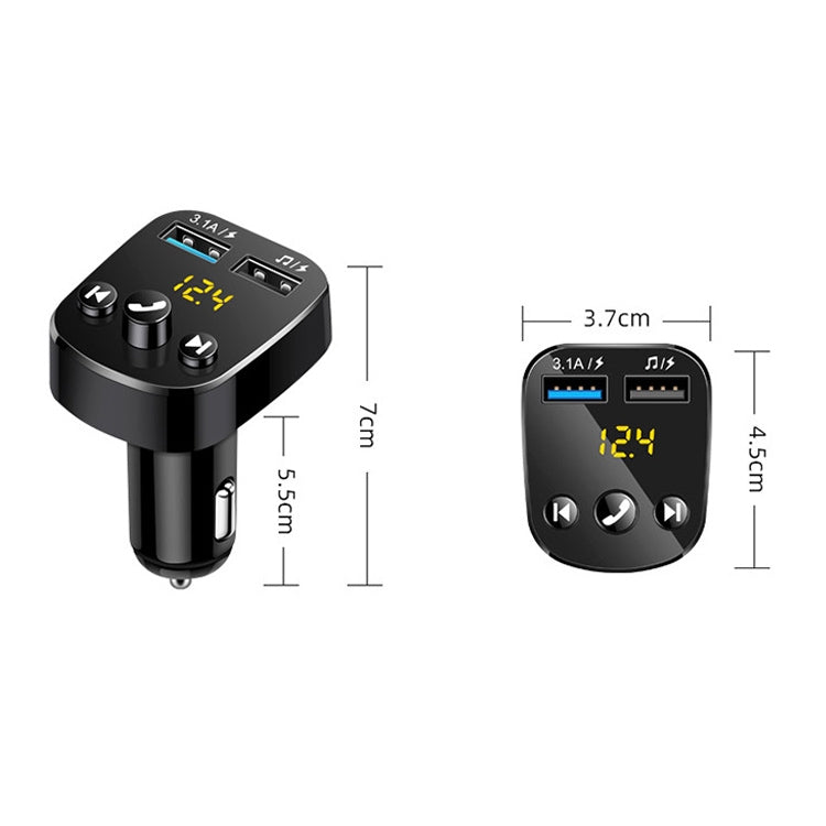 362 Car Multi-functional Smart MP3 Player Bluetooth Hands-free Receiver - by buy2fix | Online Shopping UK | buy2fix